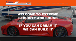 Desktop Screenshot of extremesecurityandsounds.com